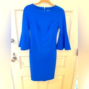 Calvin Klein Women’s Royal Blue Size 2 Dress